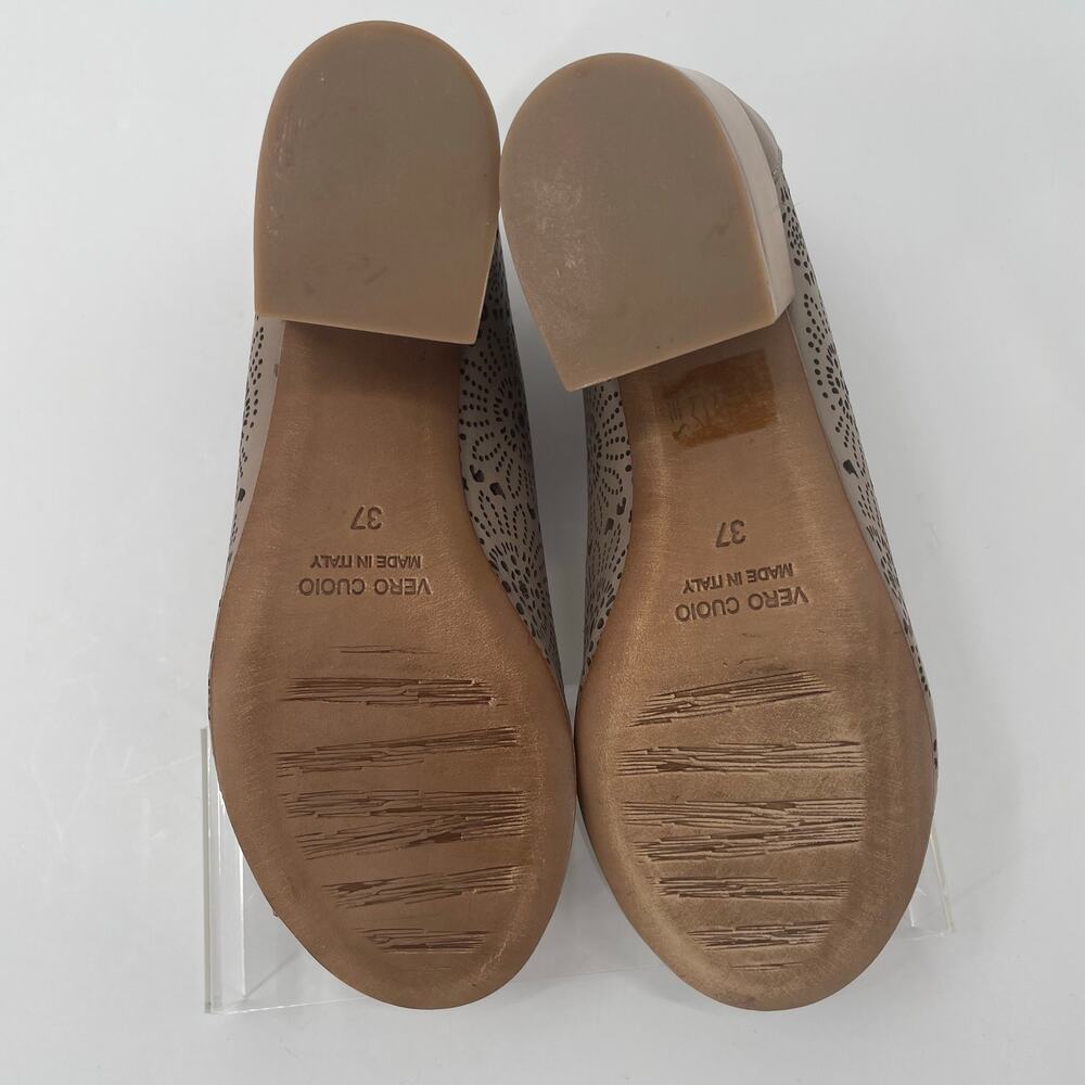 New Sundance Women's Penelope Bootie Sandals, Floral Cut-Out, Sz 37 Comfort Boho - Picture 8 of 15